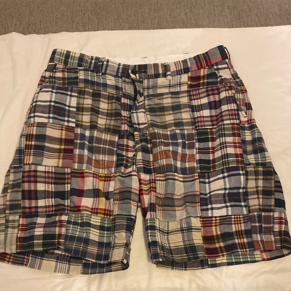 Polo Ralph Lauren Men’s madras  Shorts. VTG Y2k